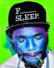 Load image into Gallery viewer, FXCK SLEEP - ARCHIVAL PRINT