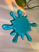 Load image into Gallery viewer, JELLY SPLAT COASTER - CYAN