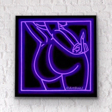 Load image into Gallery viewer, OSSEUSE ROUGE - ULTRA VIOLET - CANVAS PRINT